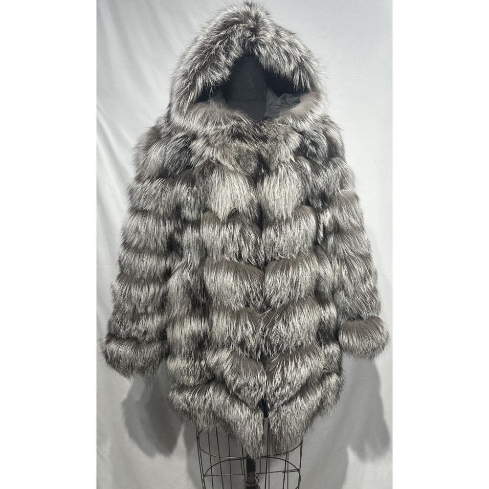 Silver Fox Natural Stroller Vest/Jacket (117137)
